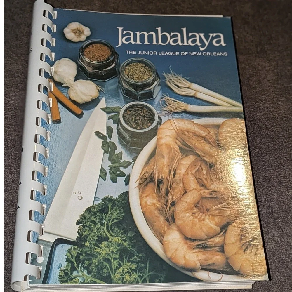 Jambalaya Junior League of New Orleans Cookbook Worlds Fair Edition 1984 Spiral